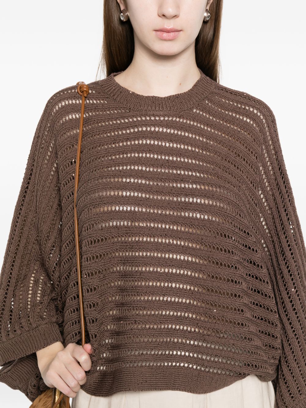 maglione traforato