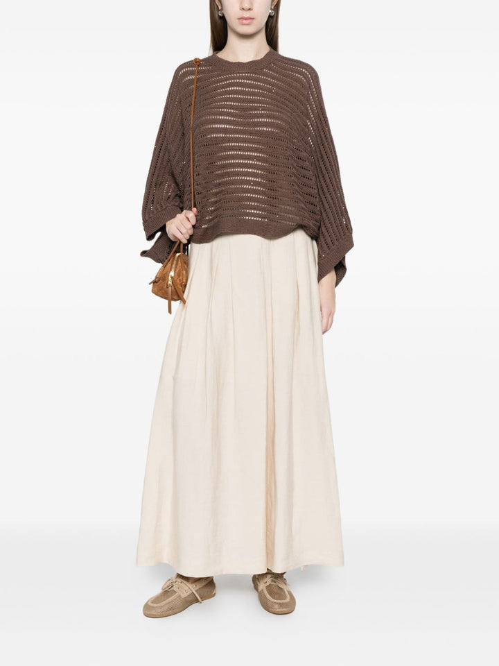 maglione traforato