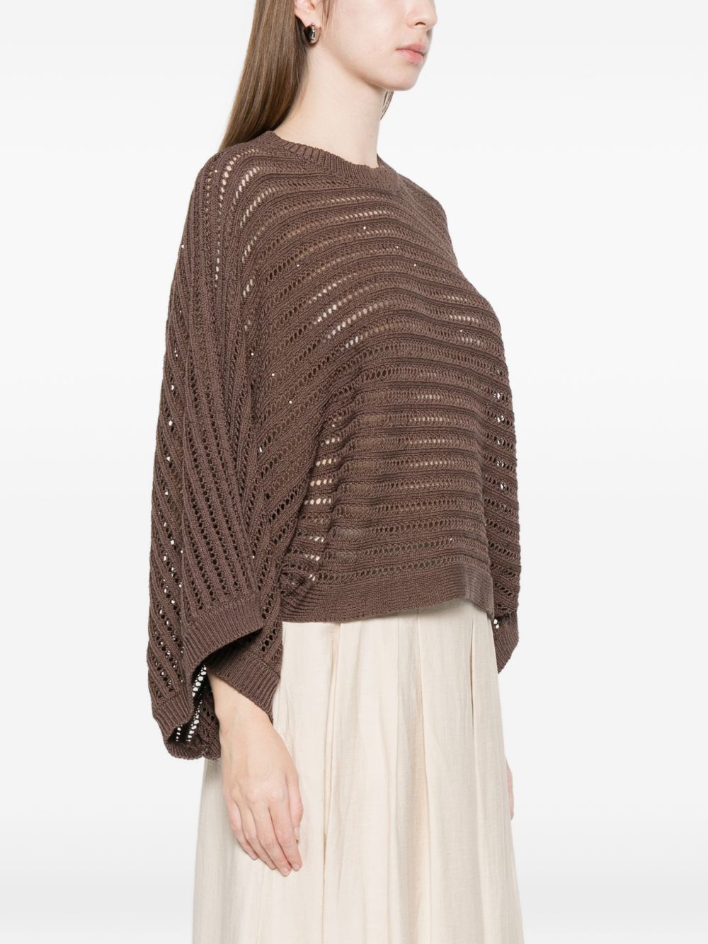 maglione traforato