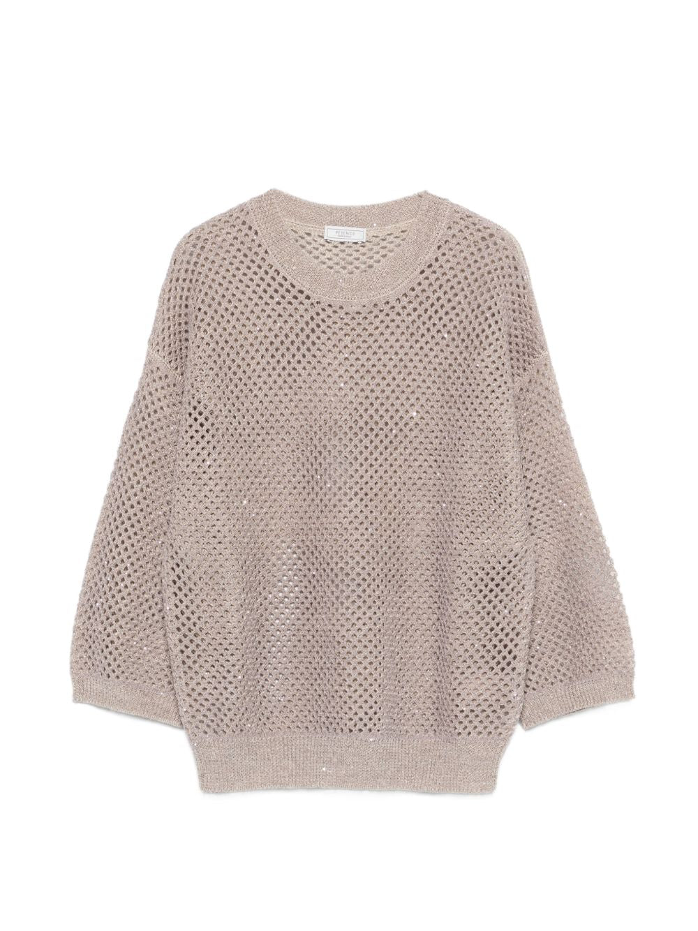Maglione in maglia traforata
