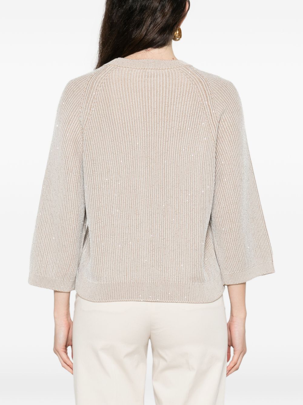 Maglione  girocollo, maniche lunghe