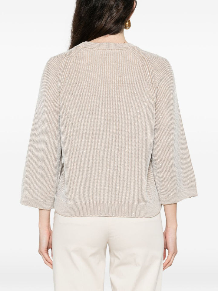 Maglione  girocollo, maniche lunghe