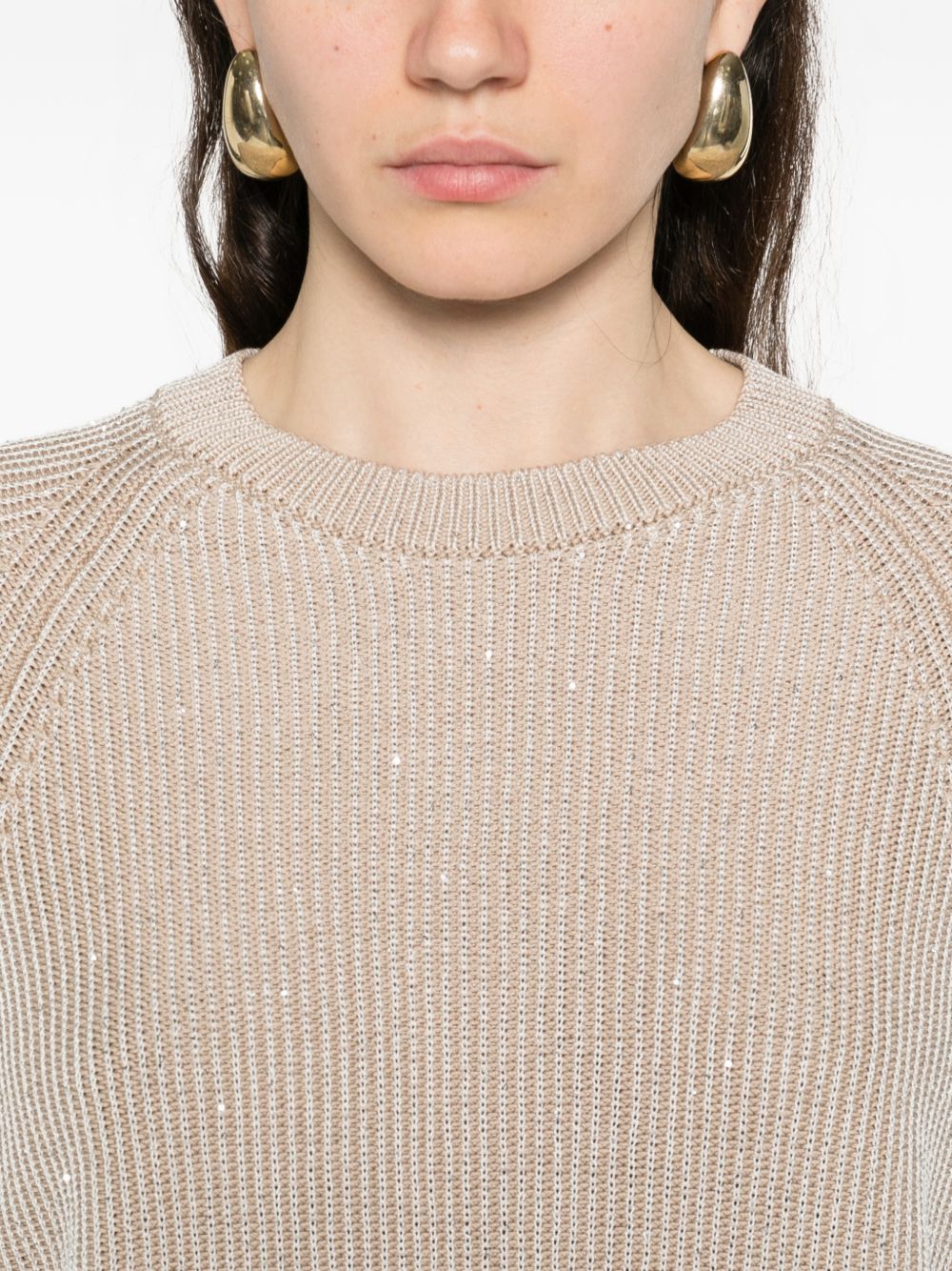 Maglione  girocollo, maniche lunghe