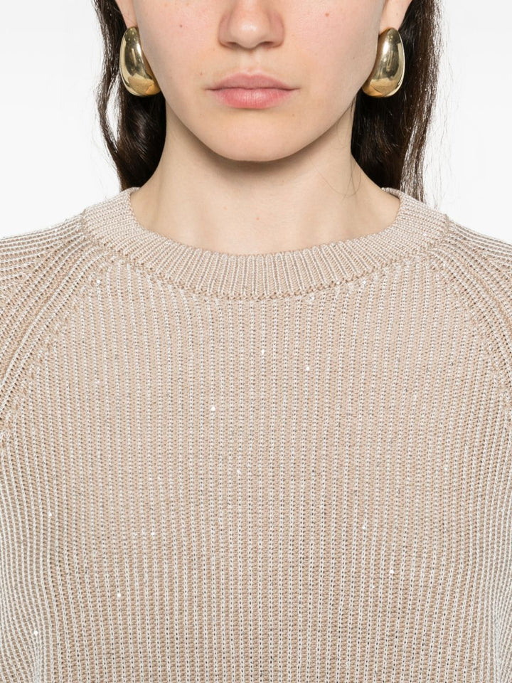 Maglione  girocollo, maniche lunghe