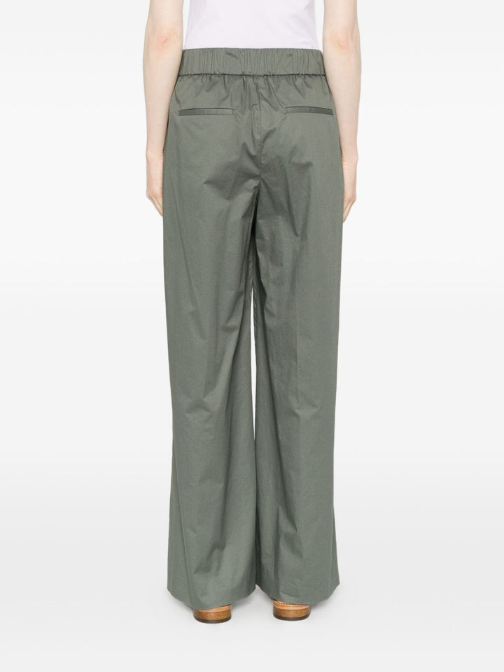pantaloni con vita elasticizzata