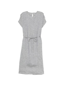 Abito grigio girocollo