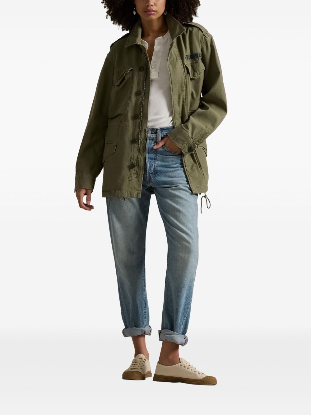 Giacca con applicazione modello Field Jacket