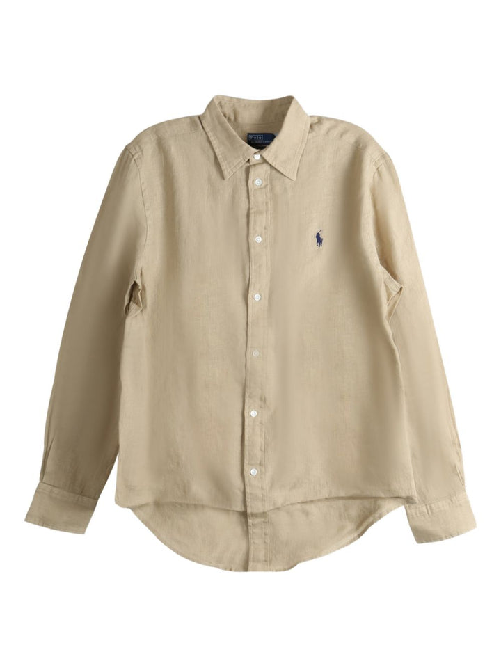 Camicia a maniche lunghe con bottoni