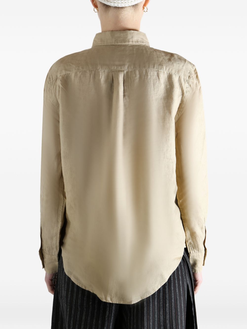 Camicia a maniche lunghe con bottoni