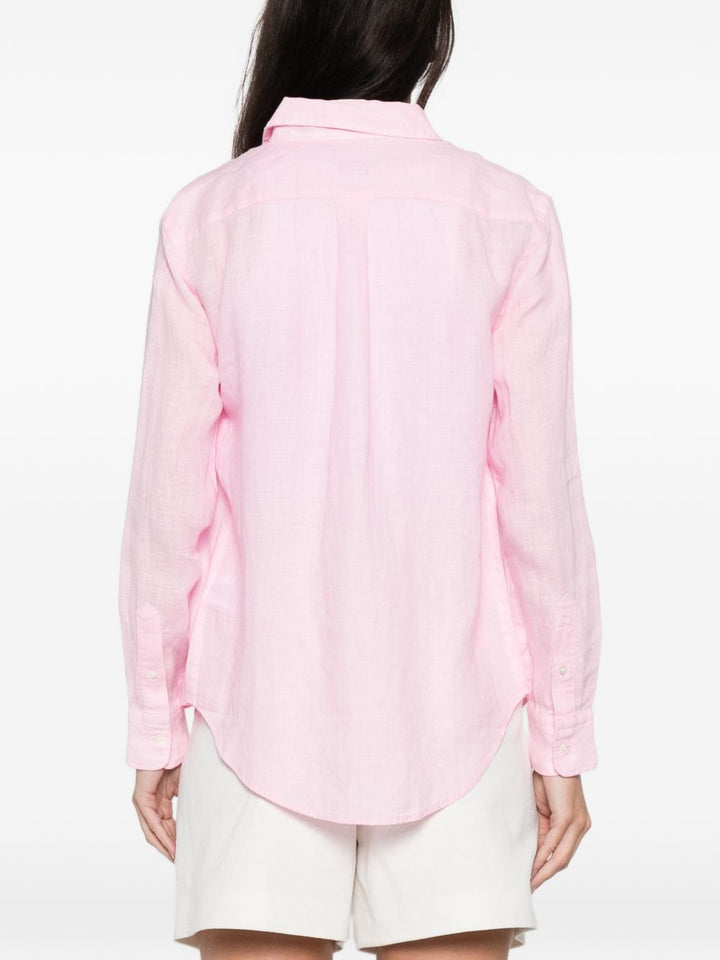 Camicia a maniche lunghe con bottoni