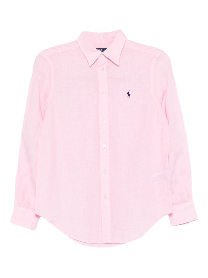 Camicia a maniche lunghe con bottoni
