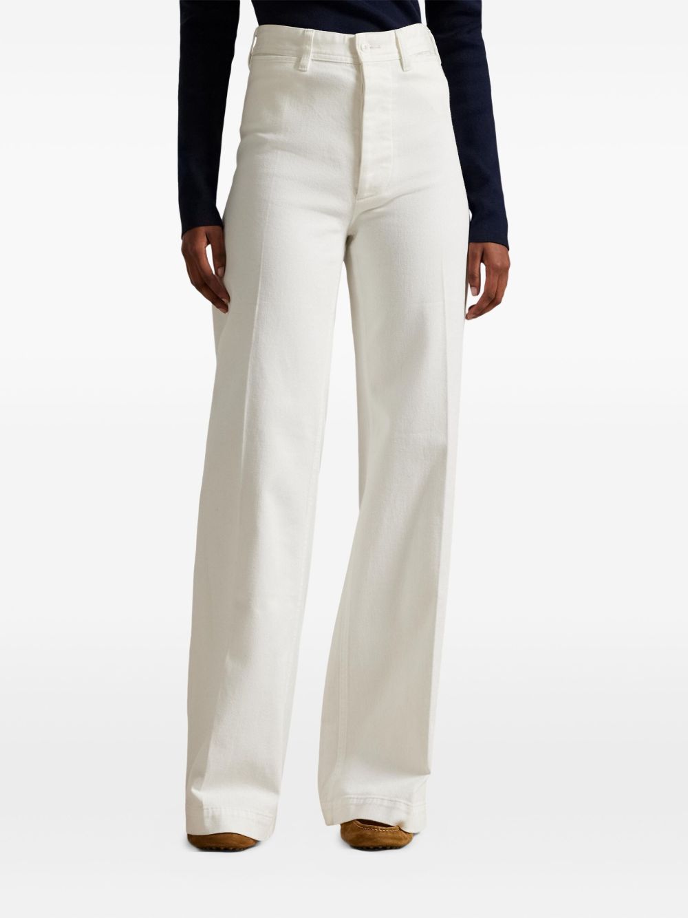 Pantaloni svasati a vita alta