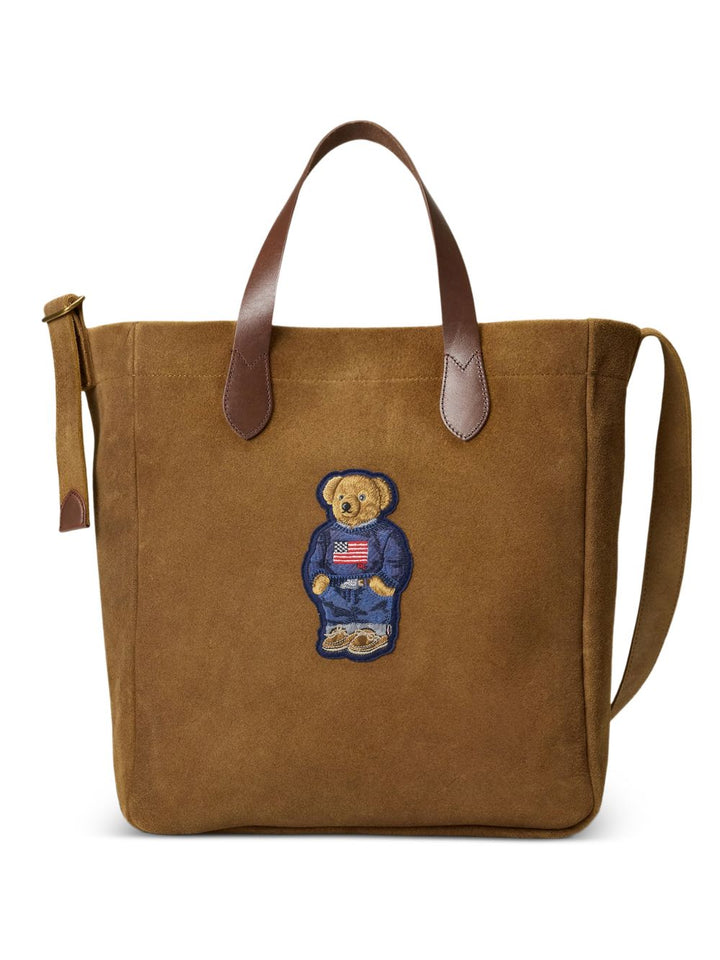 Borsa tote con ricamo