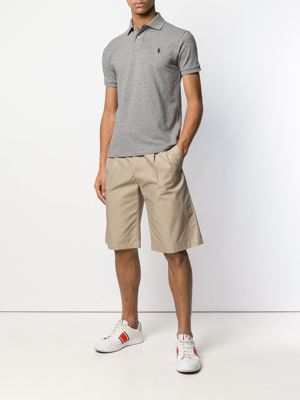 Polo in cotone mezza manica