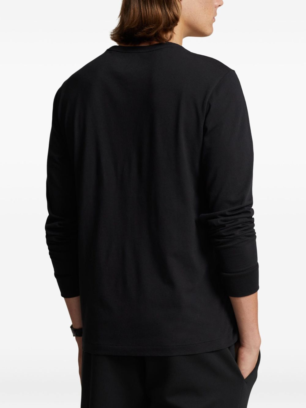 T-shirt girocollo manica lunga