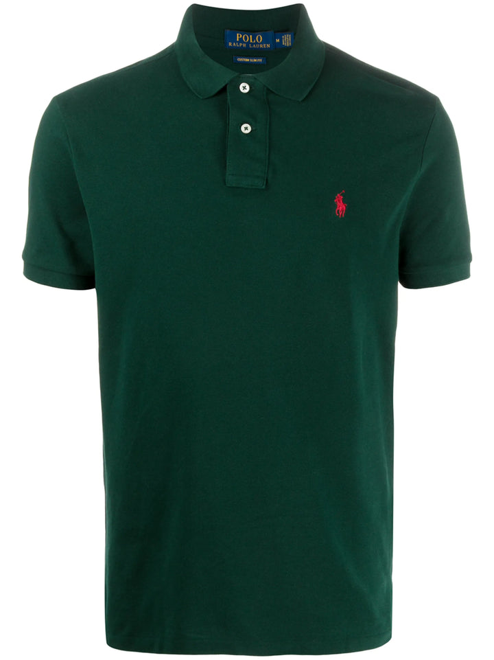 Polo con bottoni mezza manica