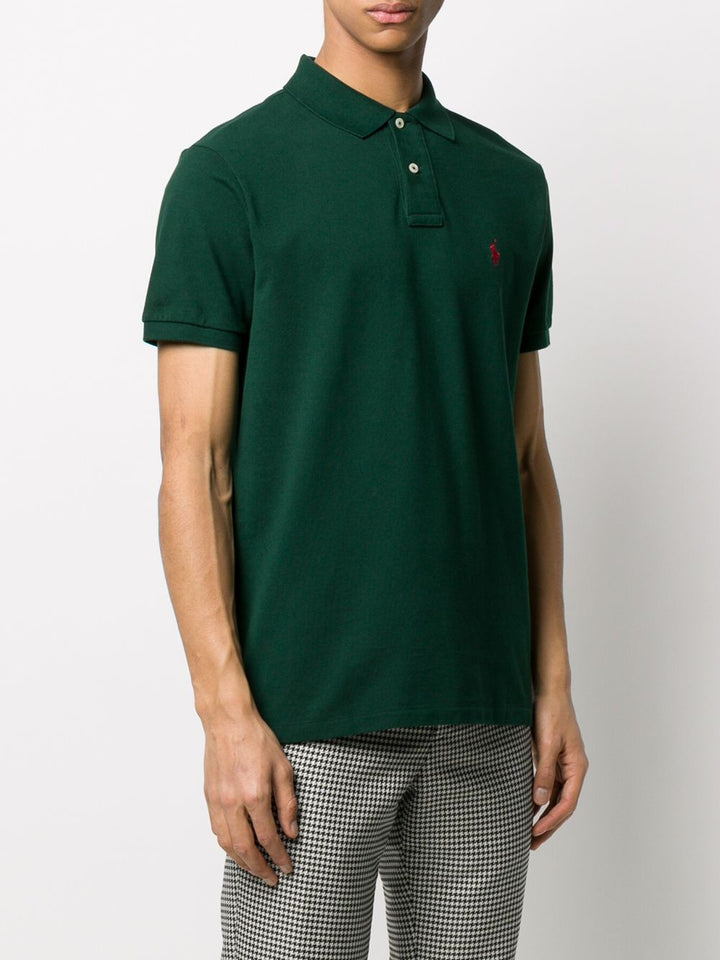 Polo con bottoni mezza manica