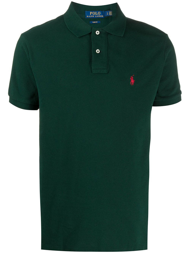 Polo con bottoni mezza manica