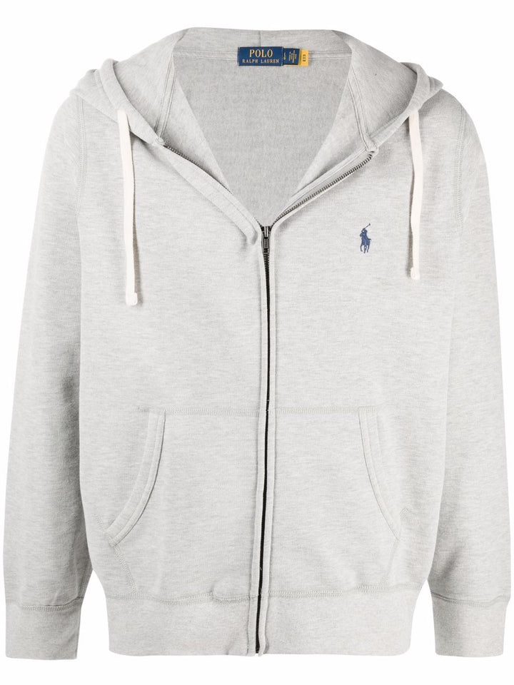 Frelpa con logo ,cappuccio e zip