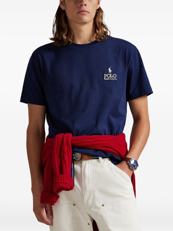 T-shirt in cotone con logo