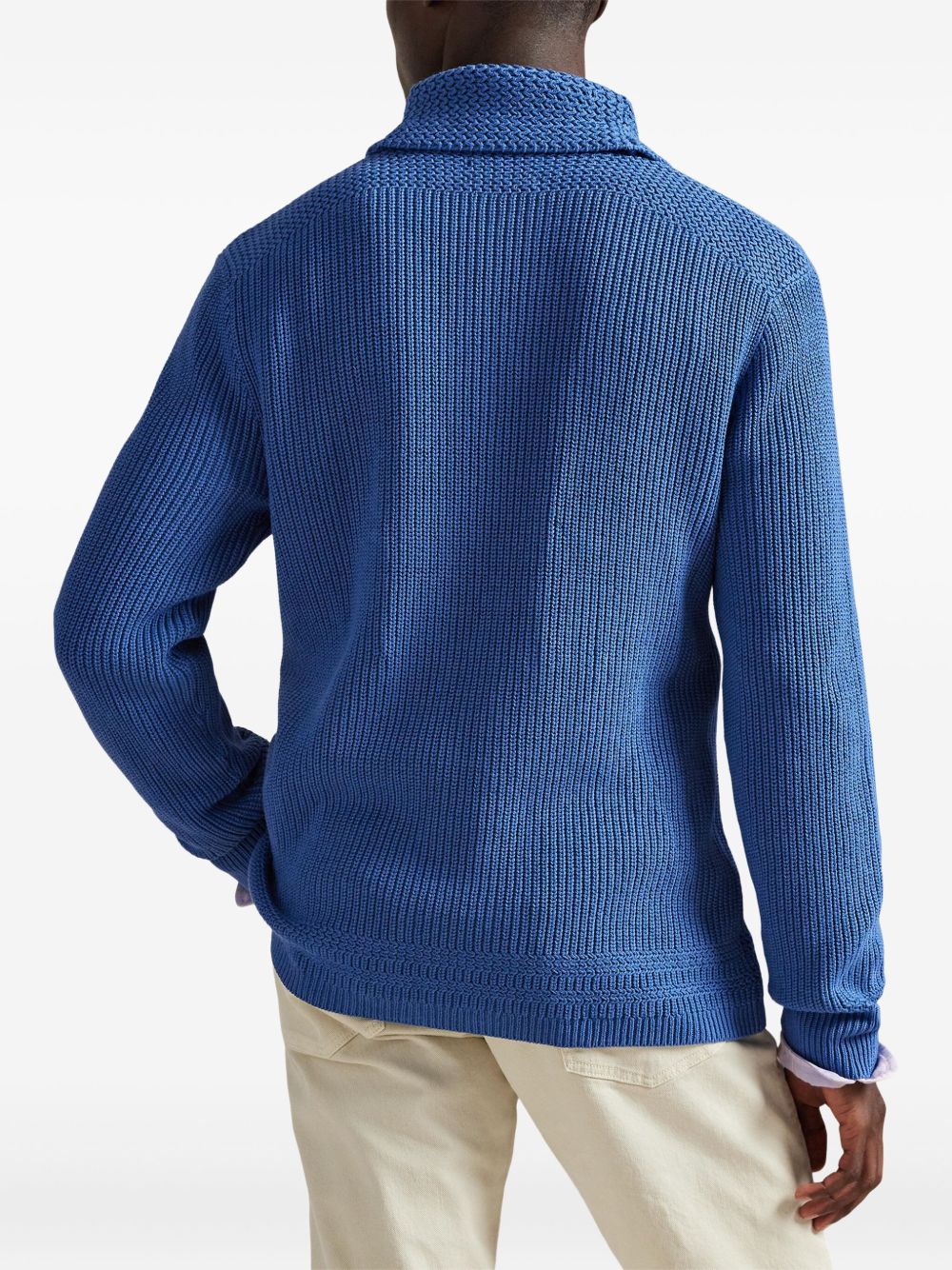 Cardigan con scollo a scialle