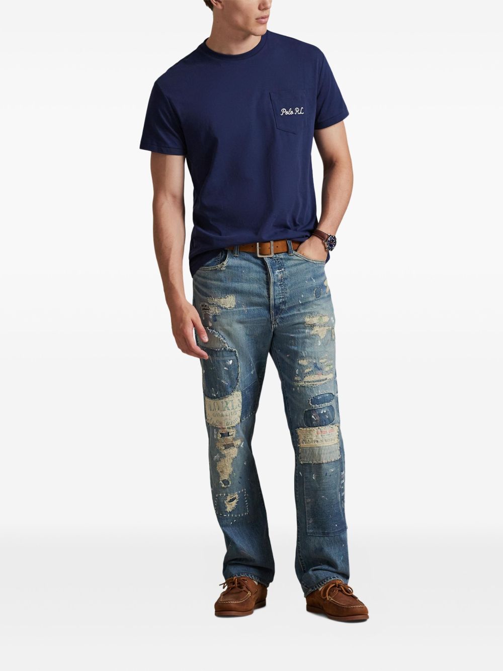 T-shirt girocollo mezza manica