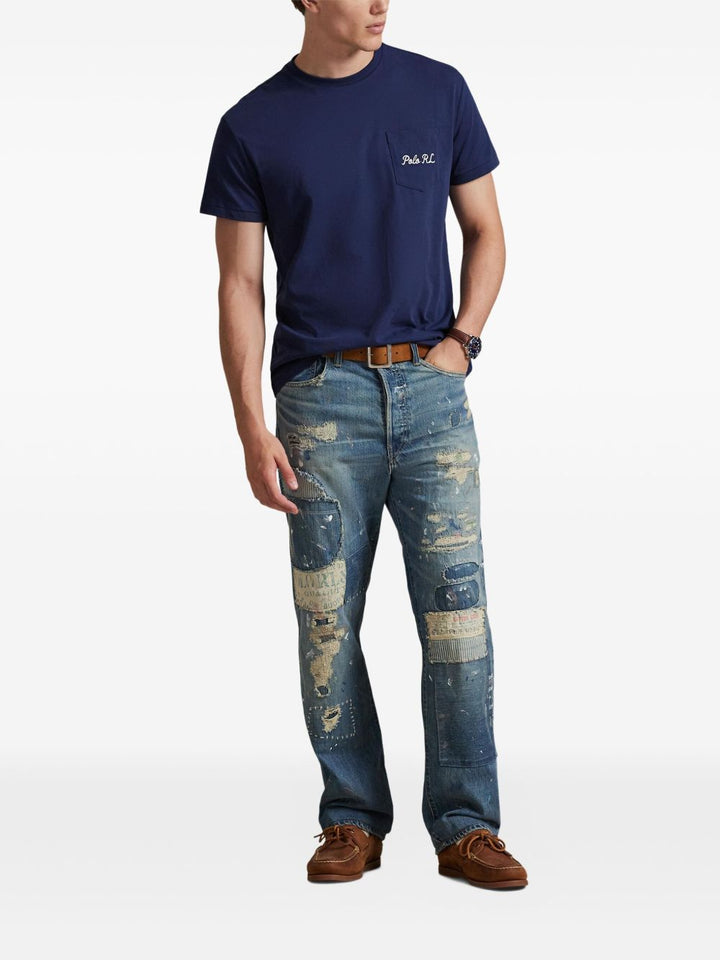T-shirt girocollo mezza manica