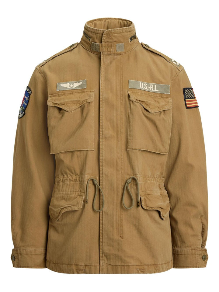 Field Jacket con applicazione