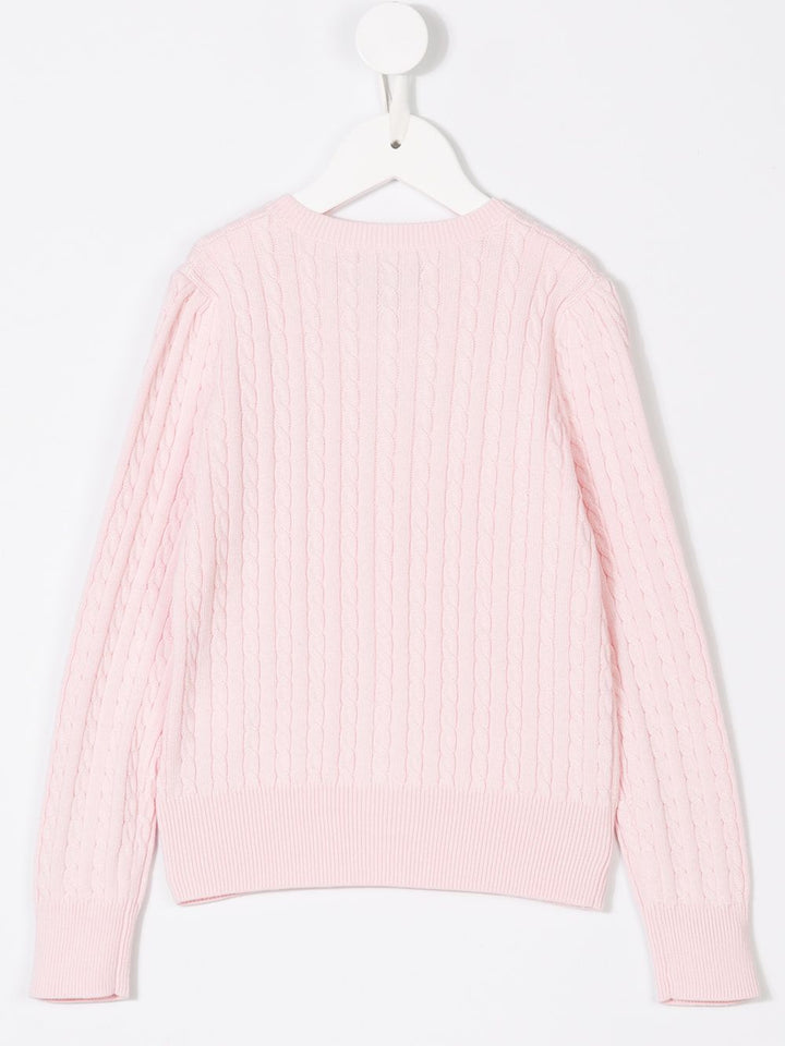 Cardigan girocollo