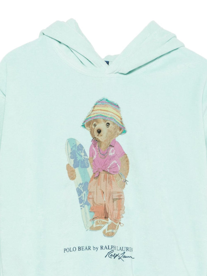Felpa con cappuccio Polo Bear