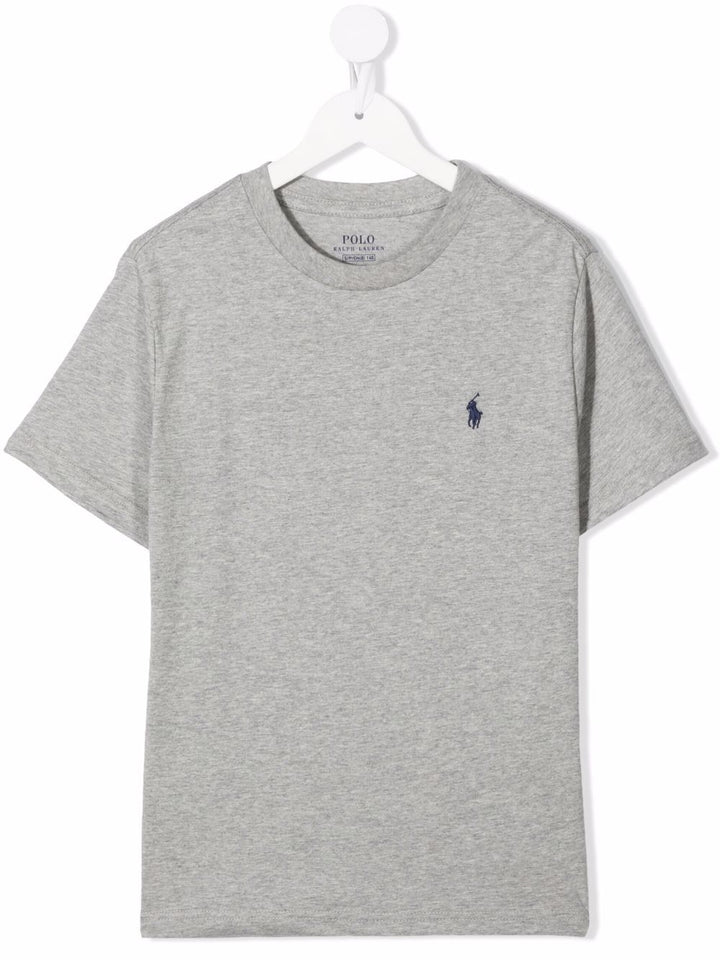 POLO RALPH LAUREN KIDS T-shirt con ricamo Polo Pony