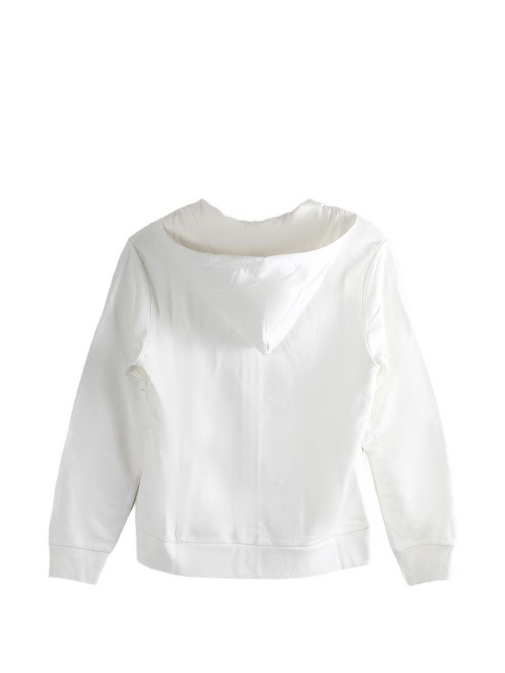 Felpa con logo , cappuccio e zip