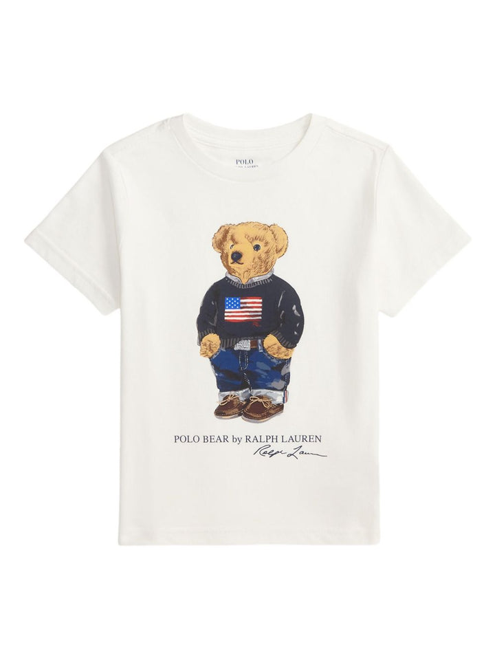 POLO RALPH LAUREN KIDS T-shirt con stampa