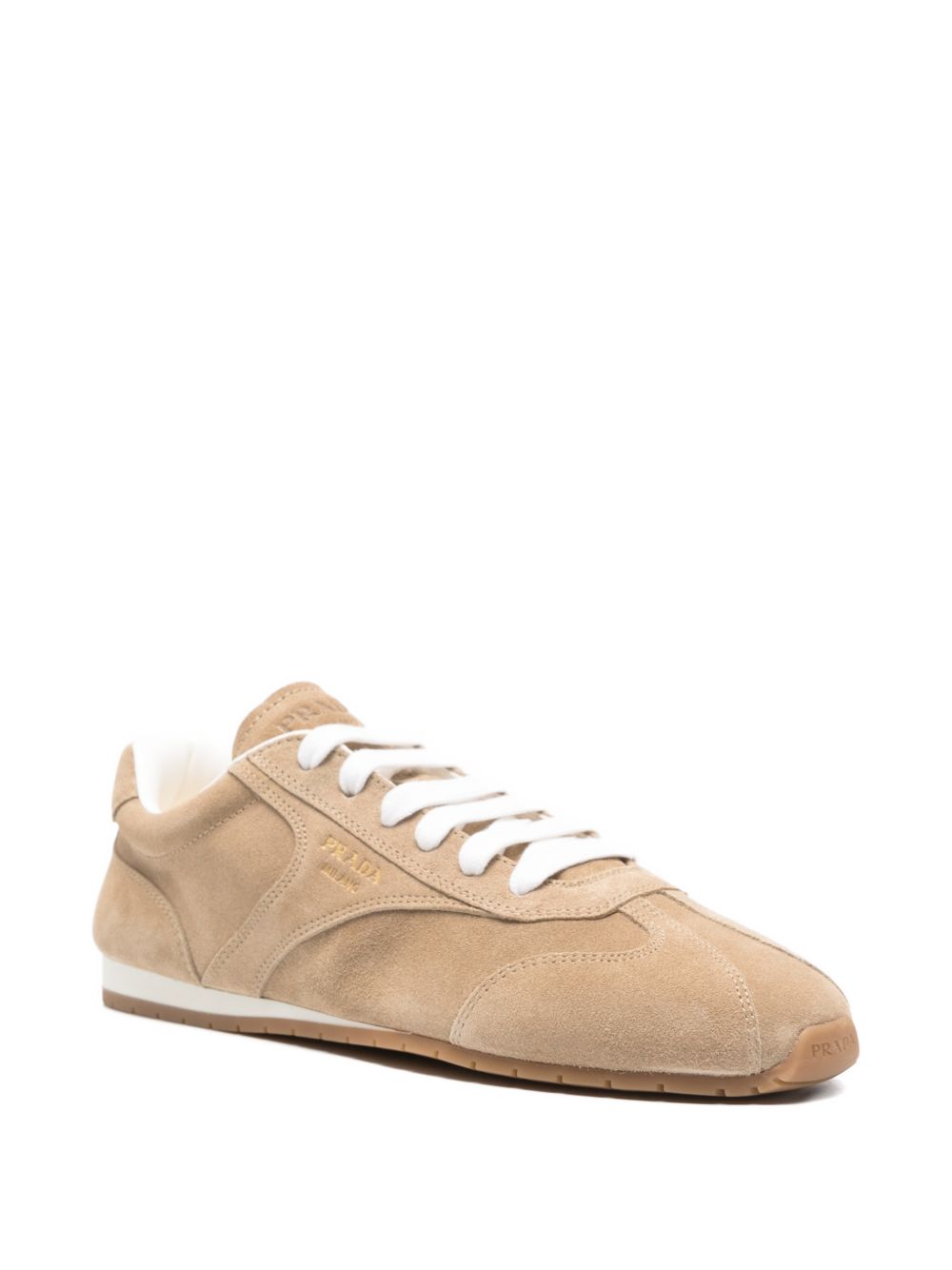 Sneakers in pelle scamosciata