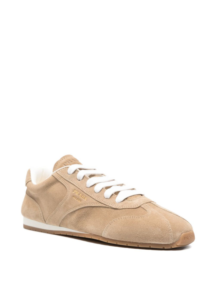 Sneakers in pelle scamosciata