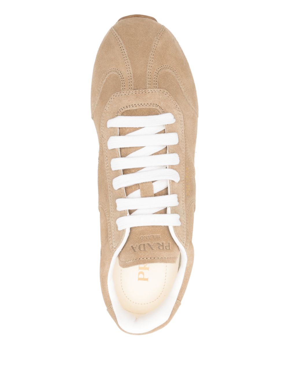 Sneakers in pelle scamosciata
