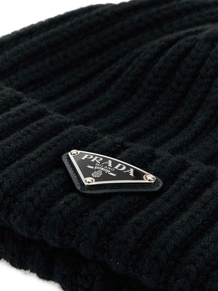 Berretto in lana e cashmere