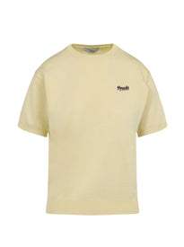 Maglione a maniche corte con logo