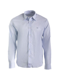Camicia a righe a maniche lunghe