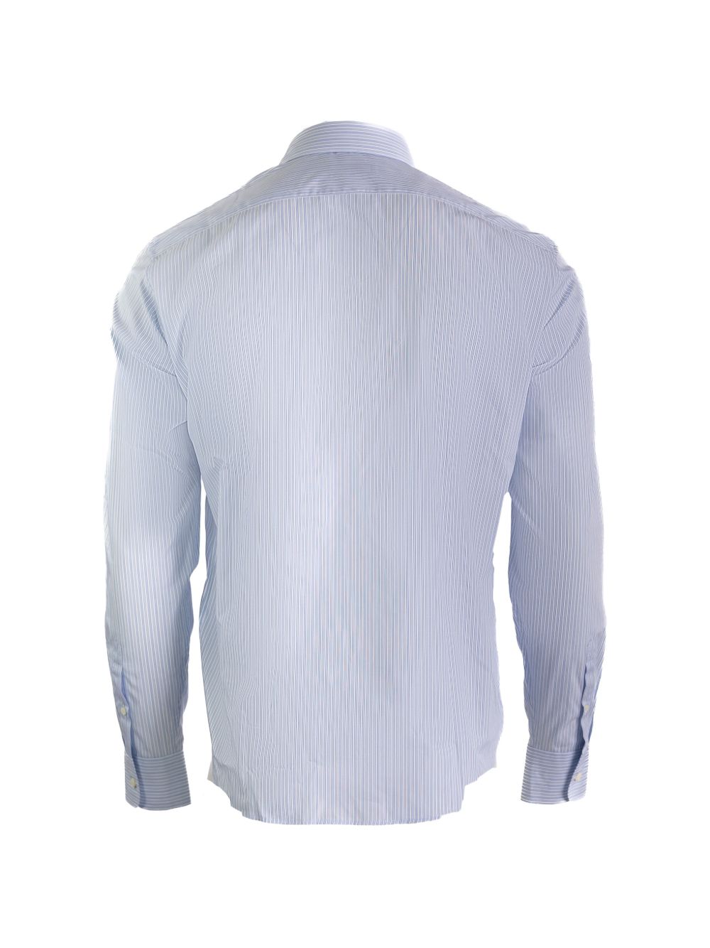 Camicia a righe a maniche lunghe