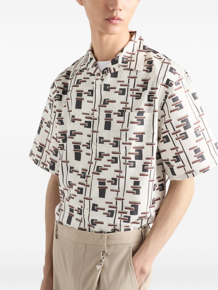 Camicia con stampa