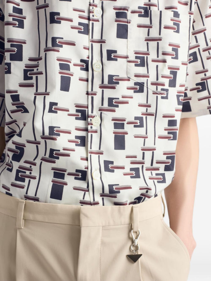 Camicia con stampa