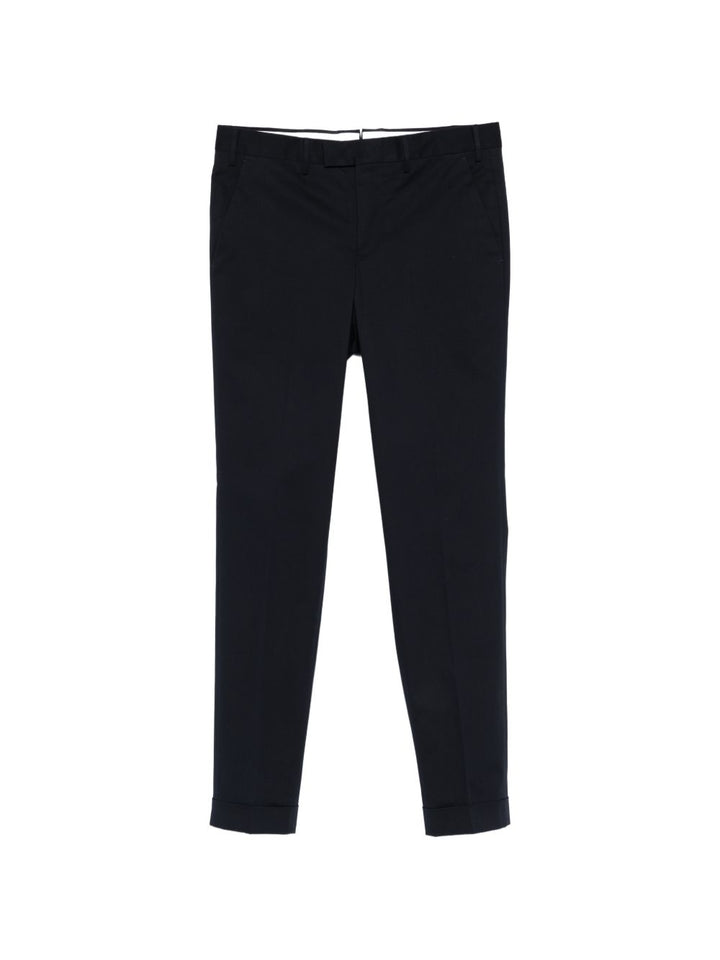 Pantalone dritto con cinturino passa cintura