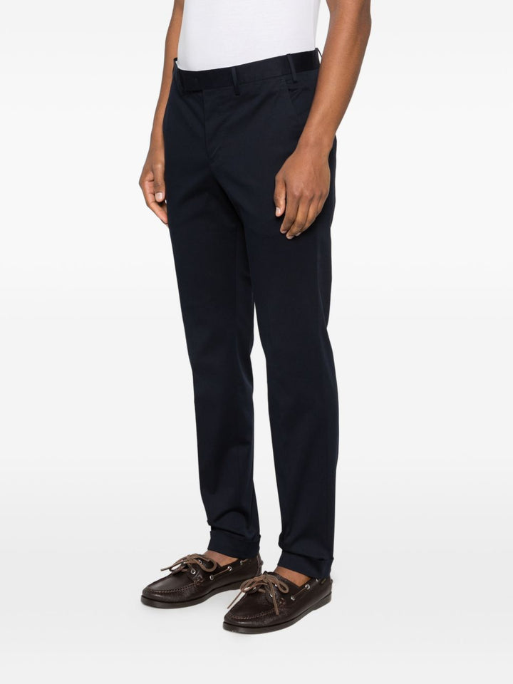 Pantalone dritto con cinturino passa cintura