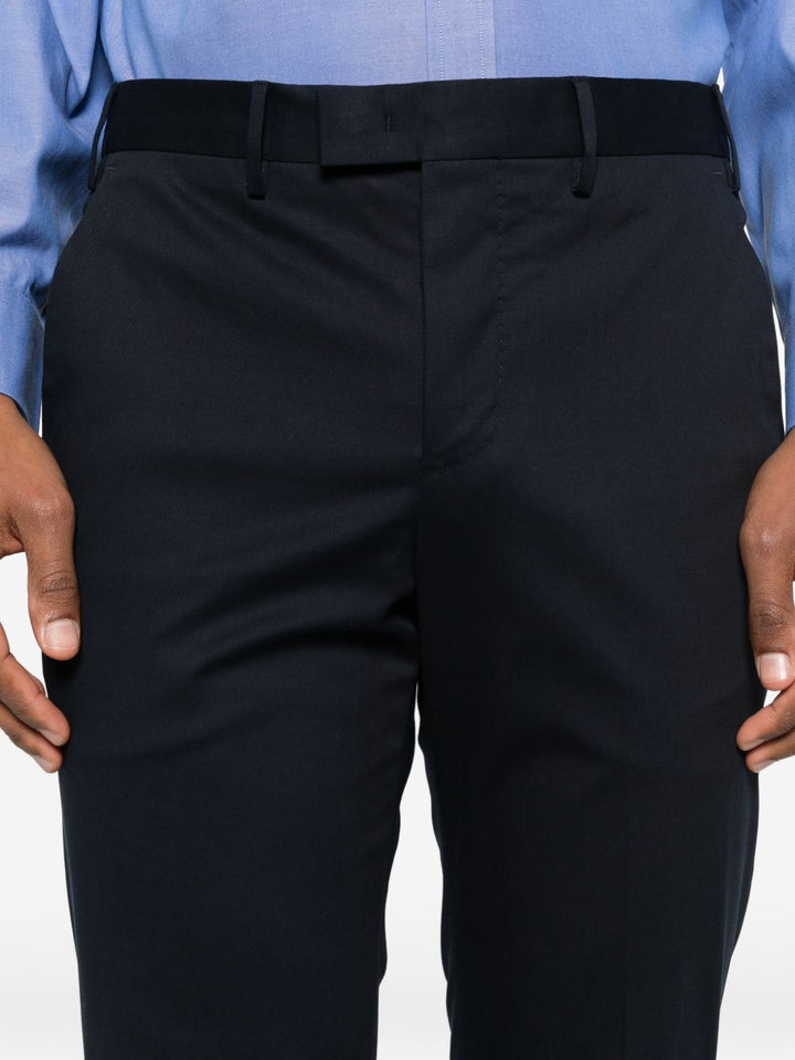 Pantalone dritto con cinturino passa cintura