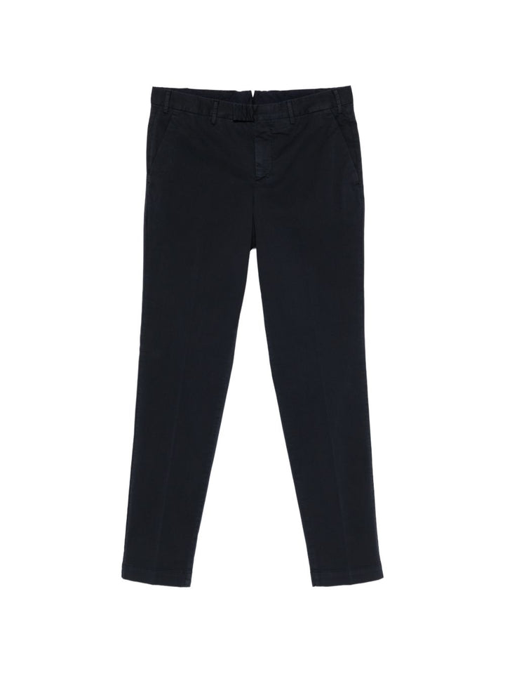 Pantalone dritto con cinturino passa cintura