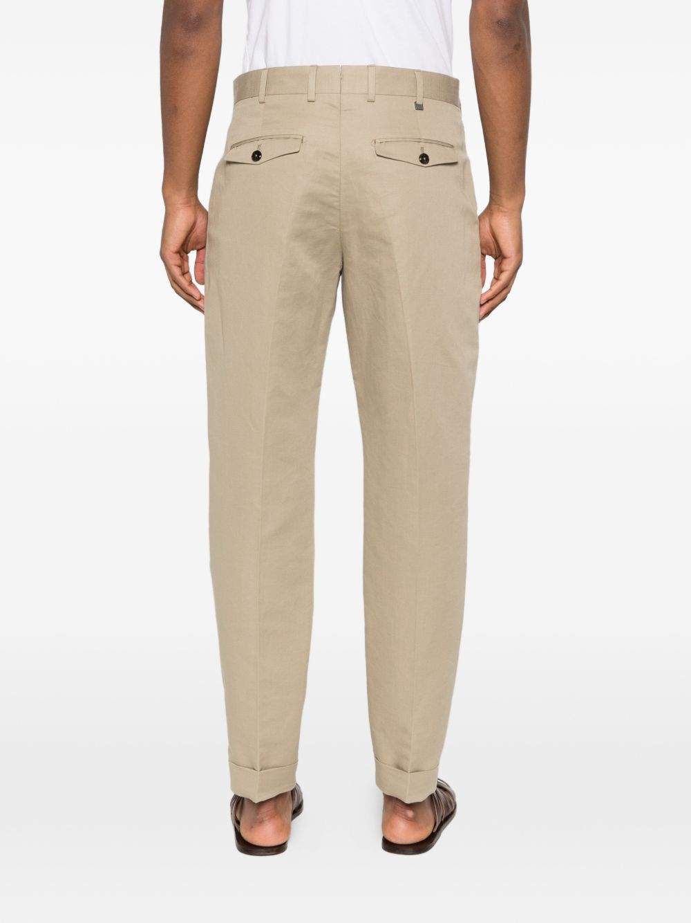 Pantalone dritto con pinces