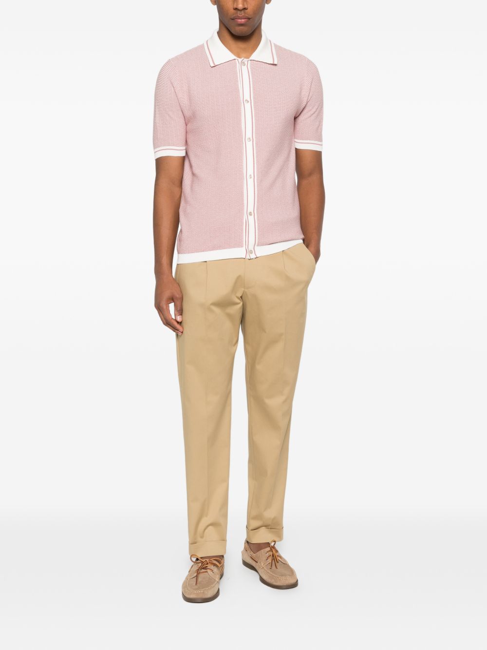 Pantalone dritto con pinces