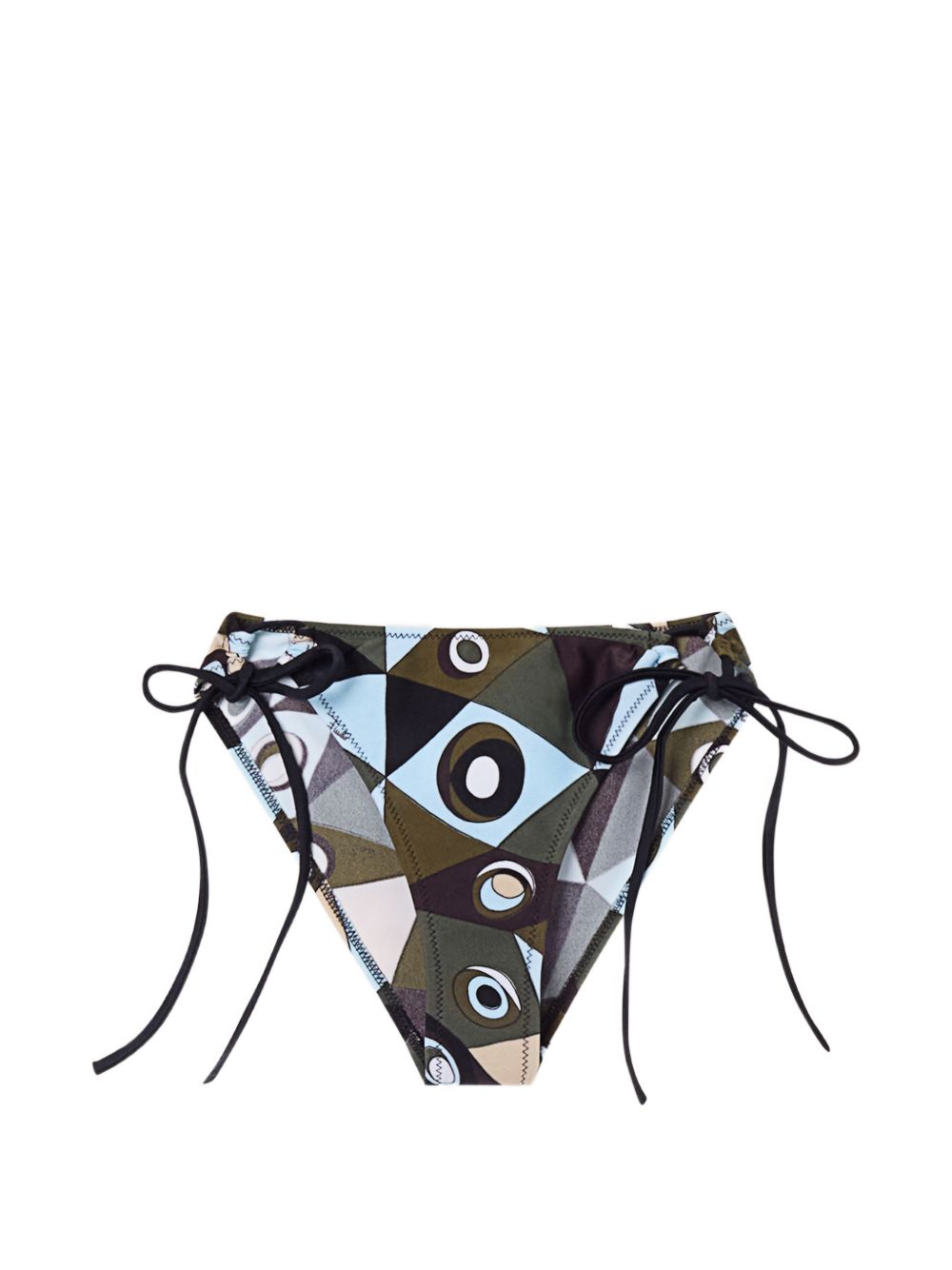 Slip bikini con stampa Occhi