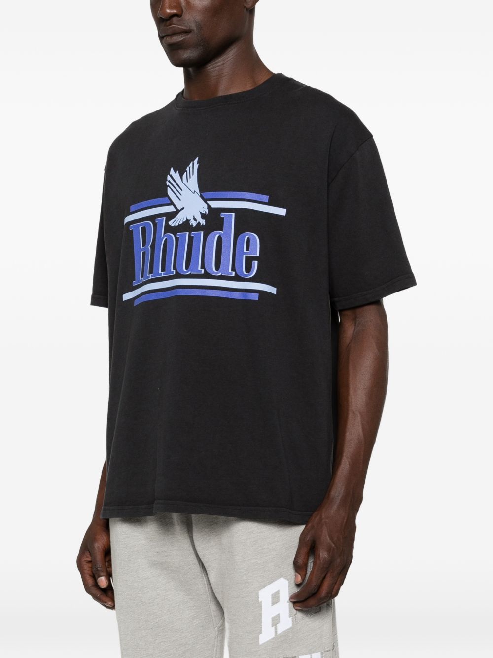 T-shirt con stampa del logo